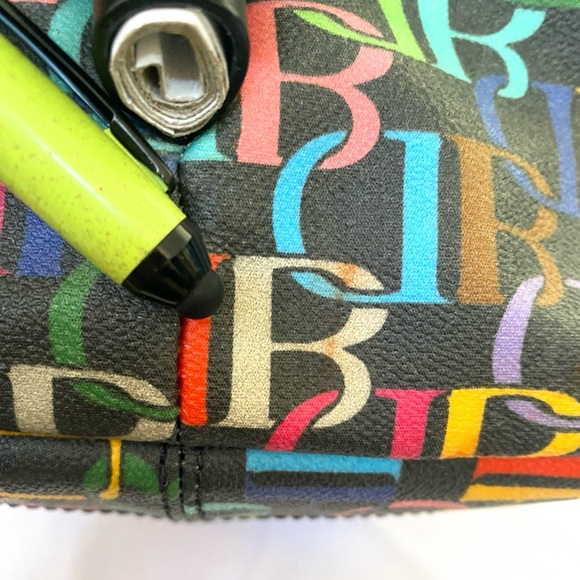 Dooney and Bourke retro scribble duffel(rainbow)HTF - Picture 13 of 14